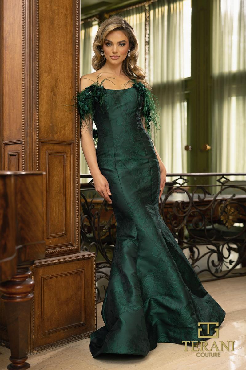 Terani Couture 242E3160 – Pine