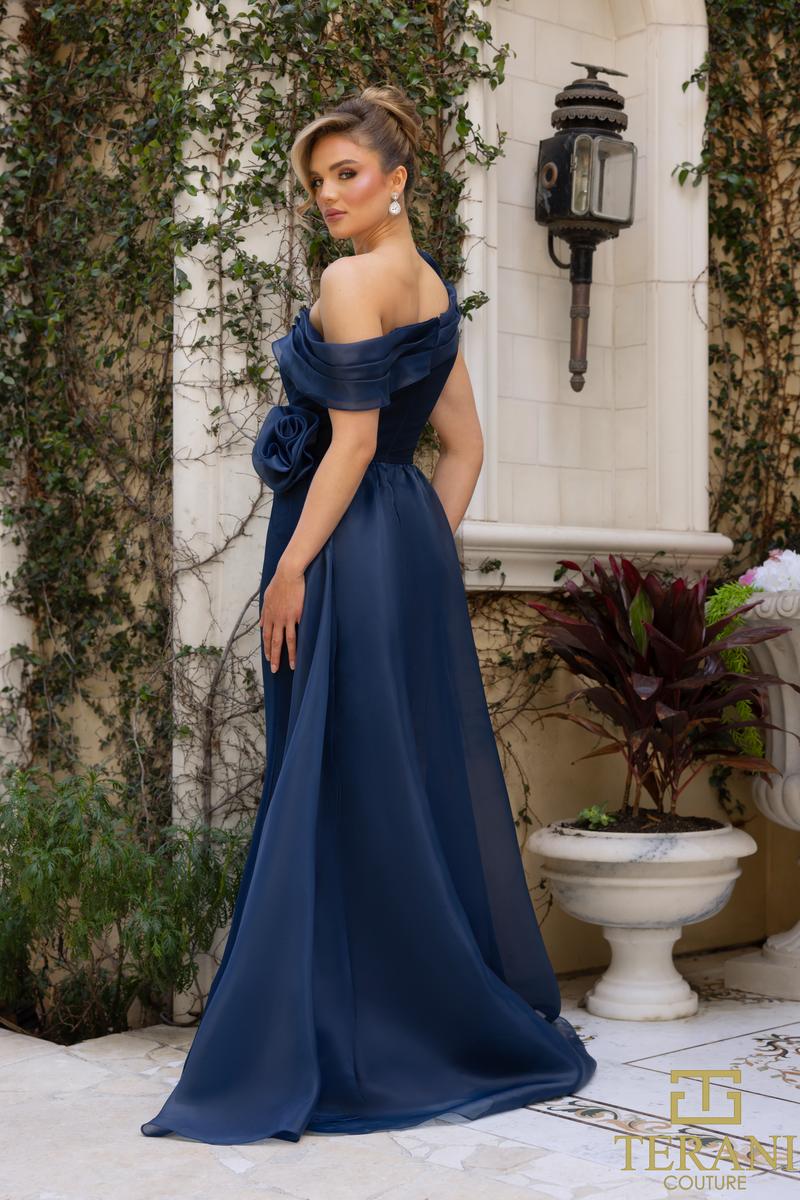 Terani Couture 242M3342 – Navy