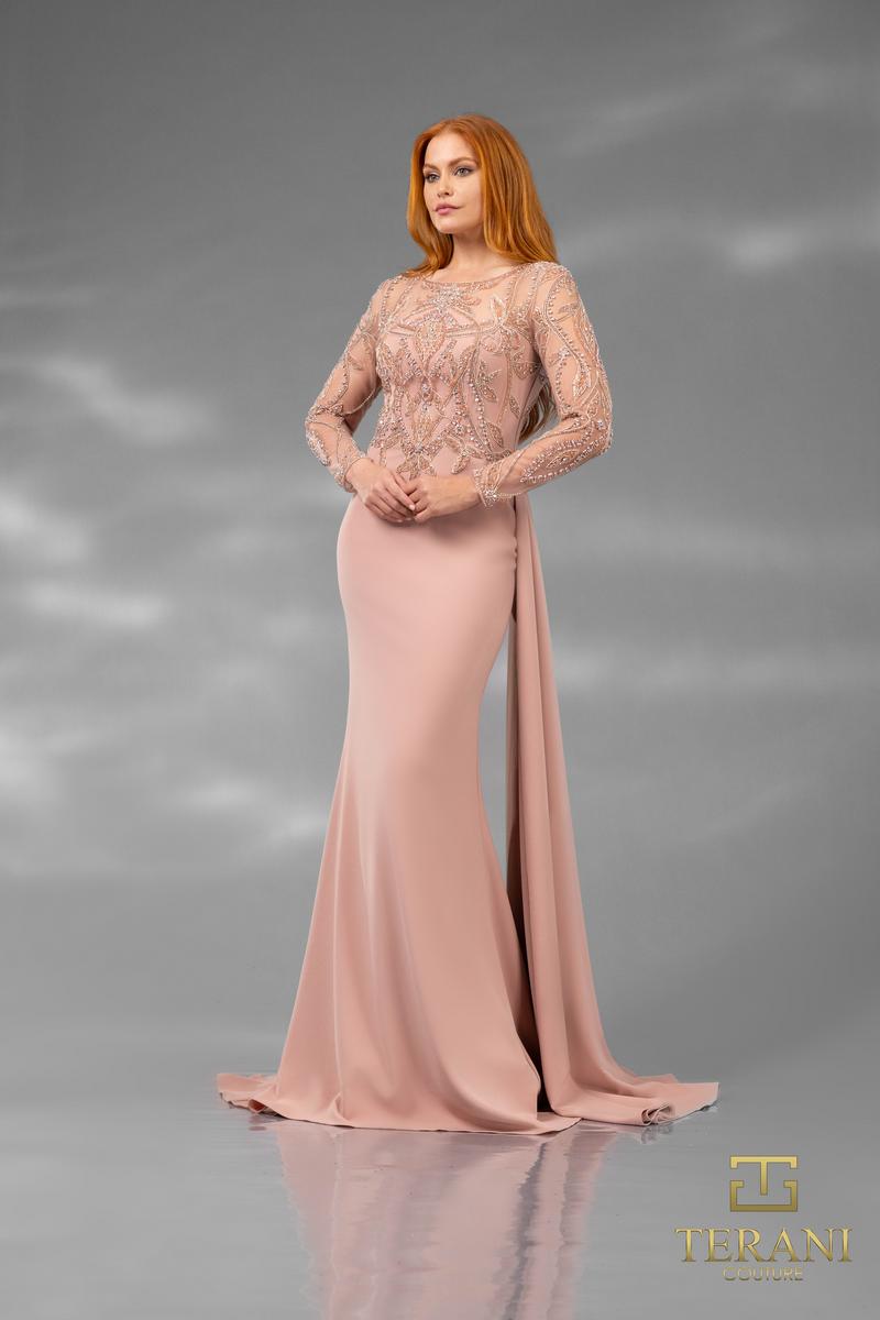 Terani Couture 251M4420 – Blush