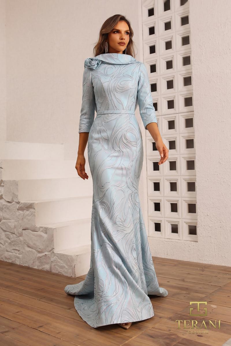 Terani Couture 251M4455 – Blue