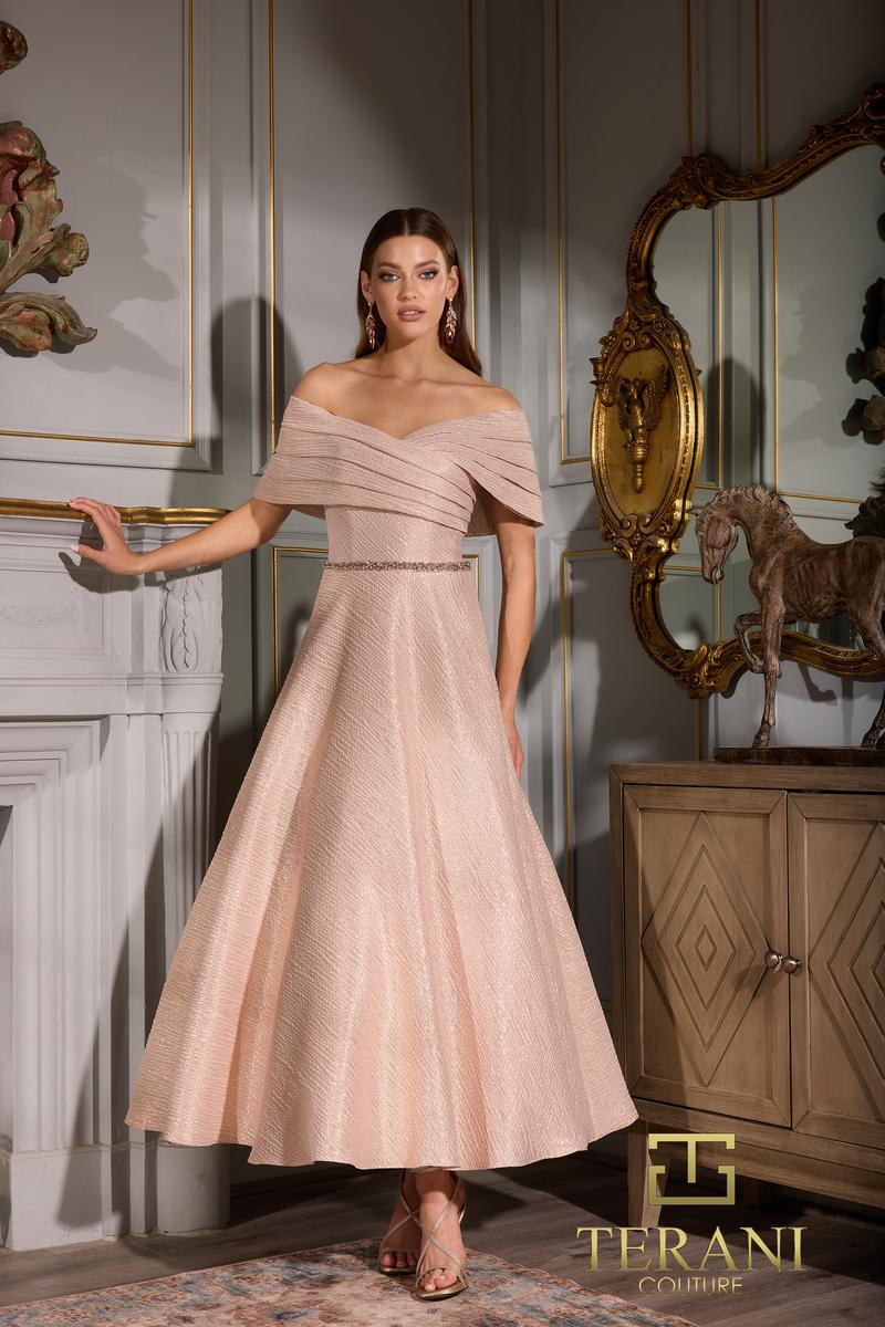 Terani Couture 252C5022 – Rose Gold
