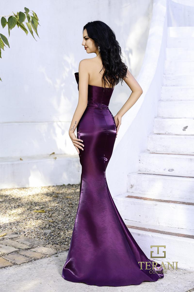 Terani Couture 252E5513 – Plum