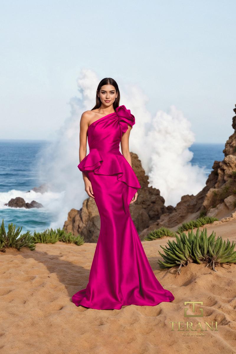 Terani Couture 252E5546 – Fuchsia