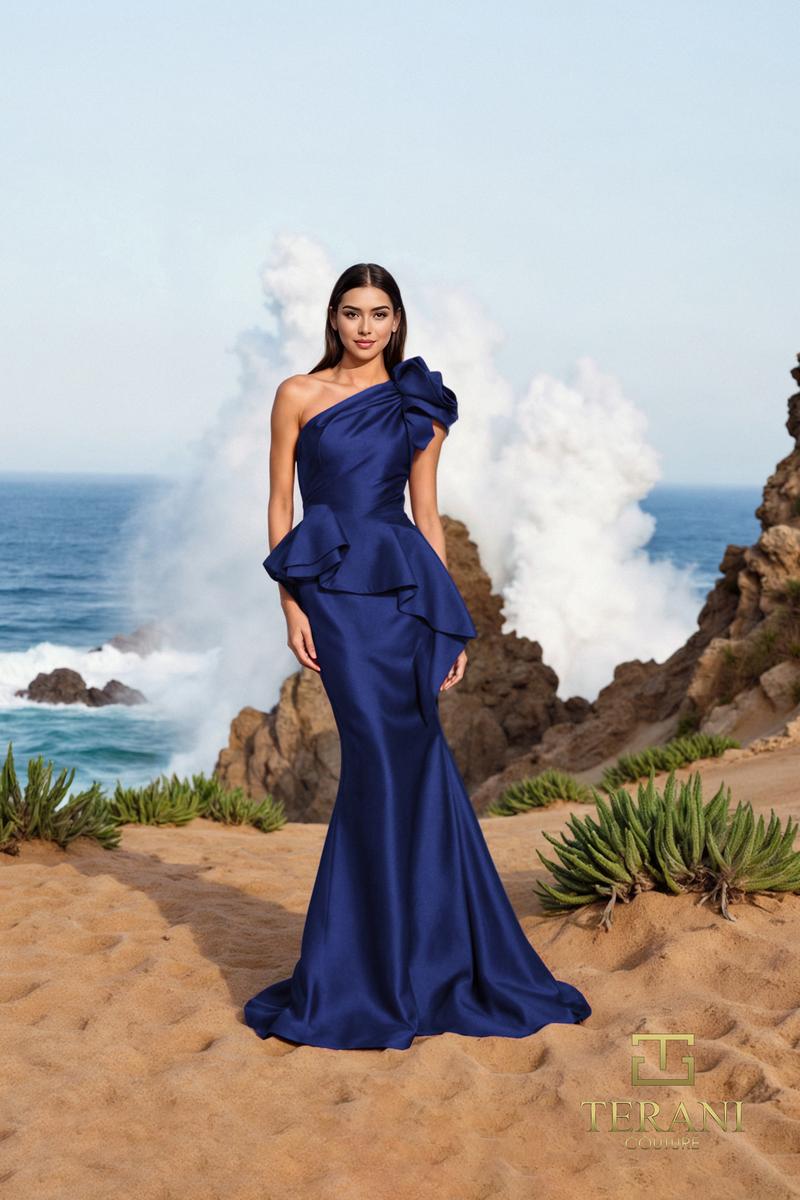 Terani Couture 252E5546 – Navy