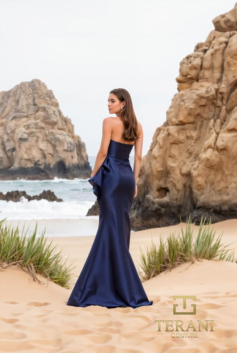 Terani Couture 252E5550 – Navy