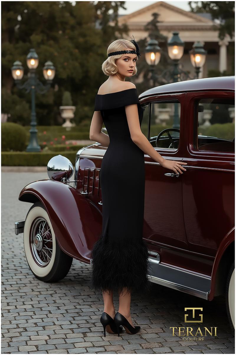 Terani Couture 252C5033 – Black