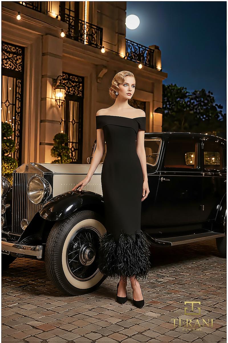 Terani Couture 252C5033 – Black