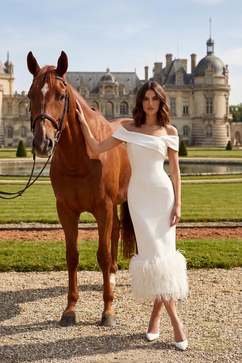 Terani Couture 252C5033 – Ivory