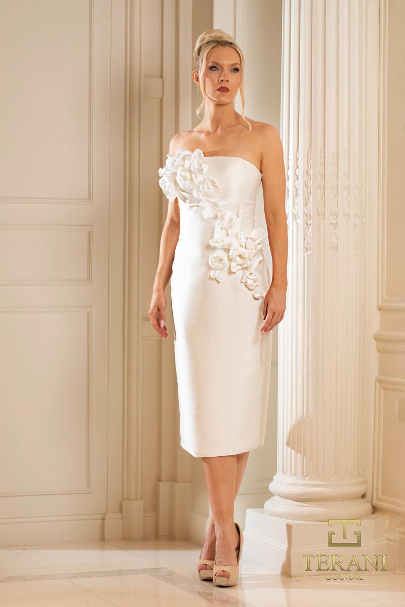 Terani Couture 252C5042 – Ivory