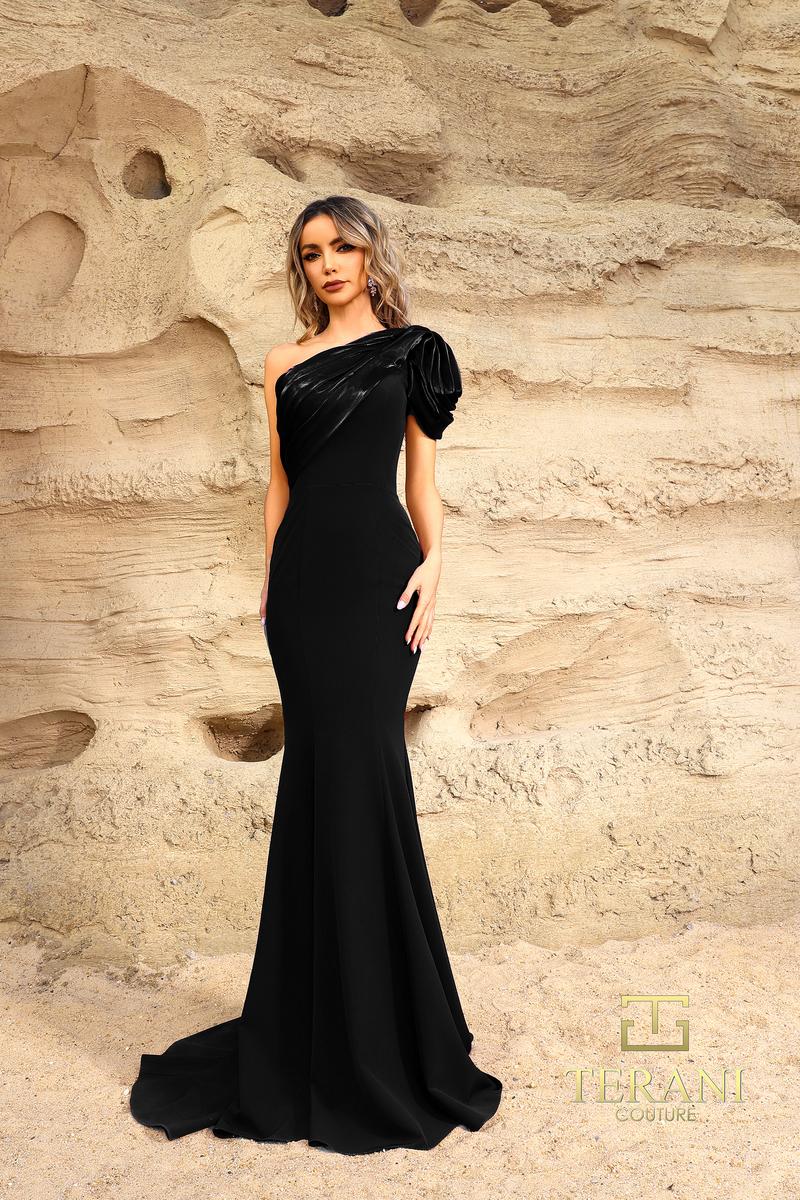 Terani Couture 252E5514 – Black