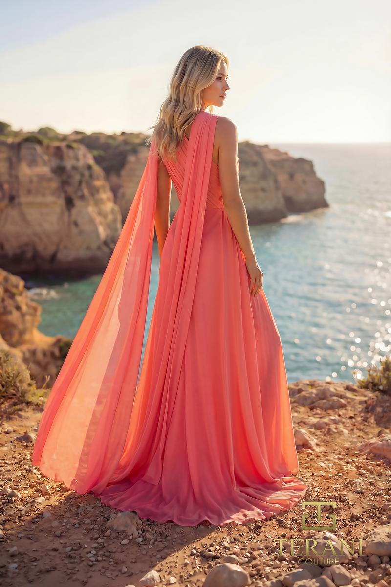 Terani Couture 261E6205 – Salmon