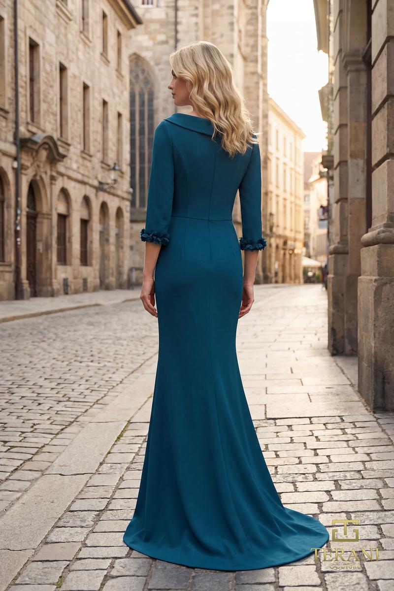 Terani Couture 261E6701 – Dark Teal