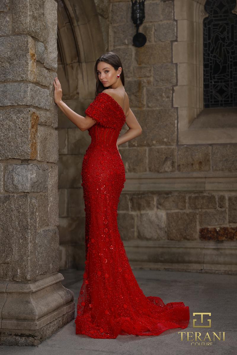 Terani Couture 261GL6756 – Red