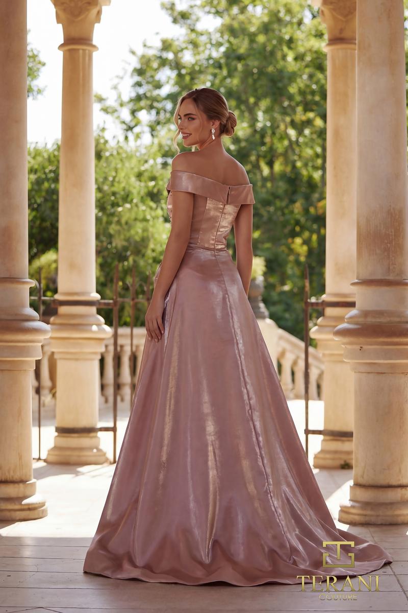 Terani Couture 261M6423 – Espresso