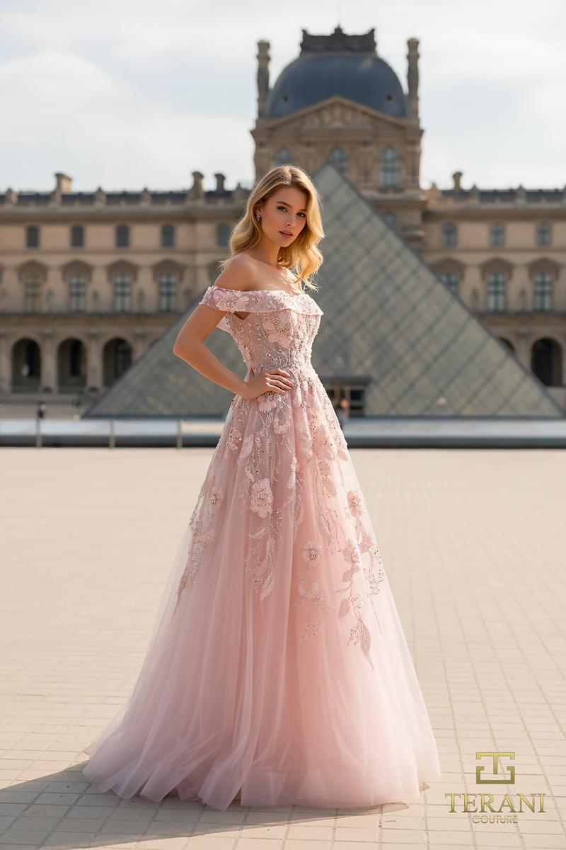 Terani Couture 261M6435 – Blush