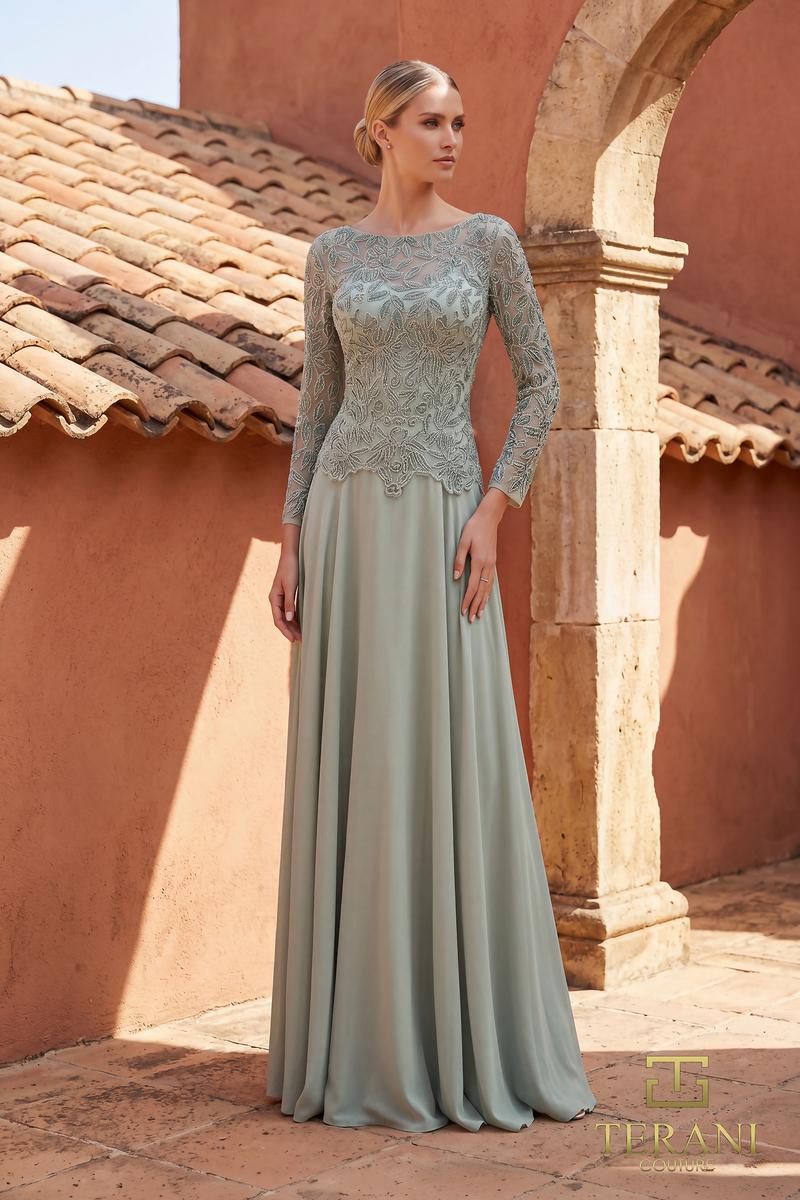 Terani Couture 261M6439 – Sage