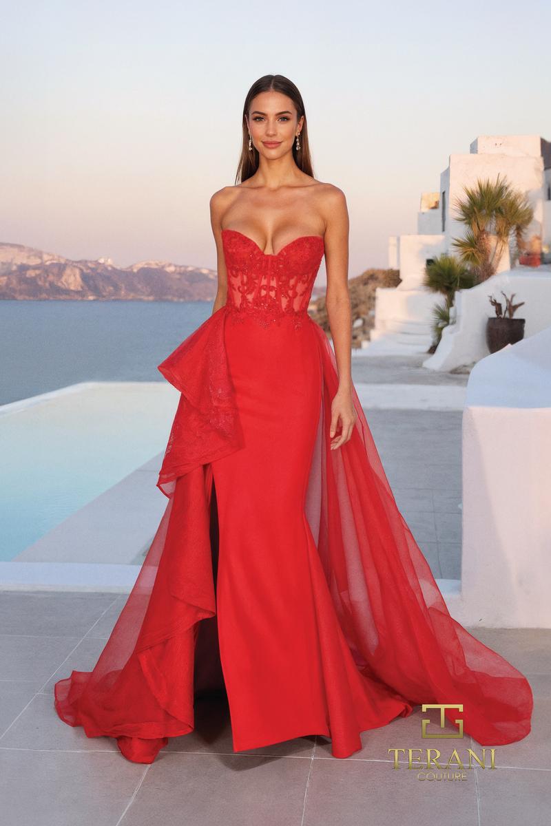 Terani Couture 261P6261 – Red