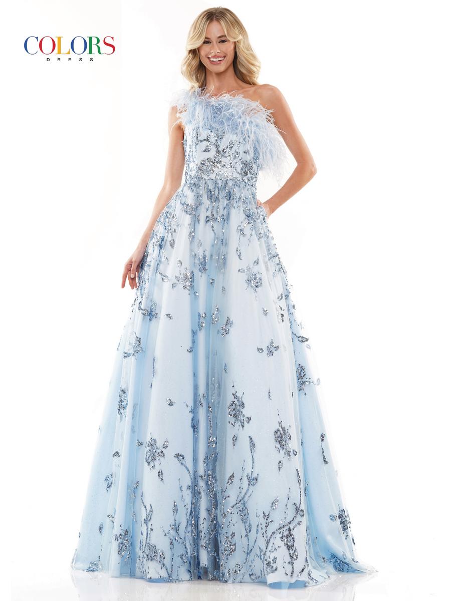 Colors Dress 2950 – Blue