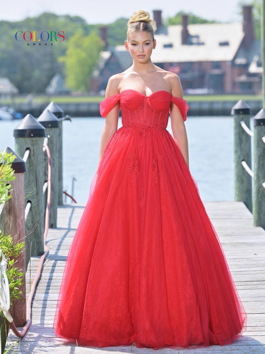 Colors Dress 3240 – Red