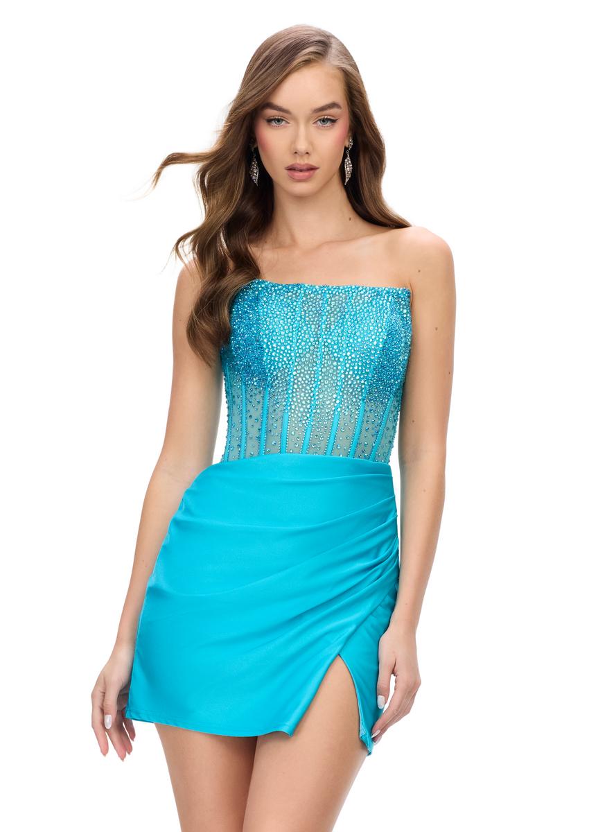 ASHLEYlauren 4686 – Aqua