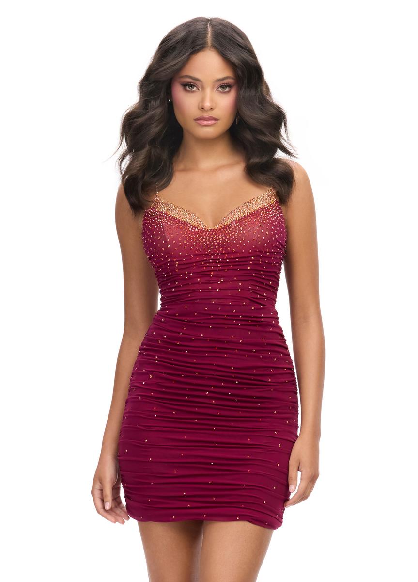 ASHLEYlauren 4717 – Burgundy