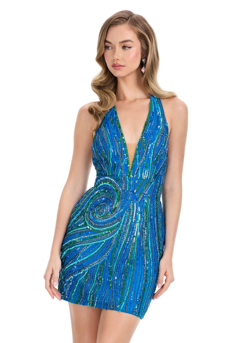 ASHLEYlauren 4791 – Peacock
