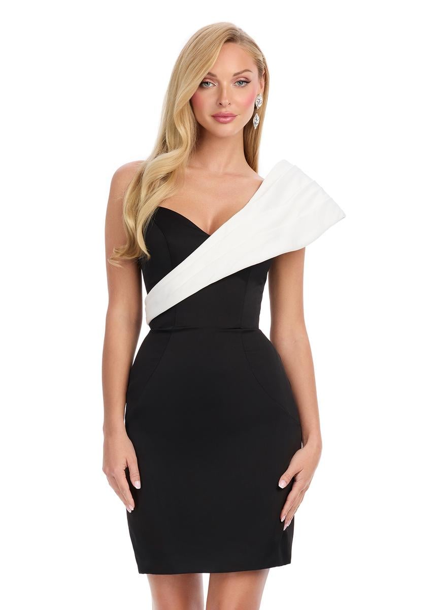 ASHLEYlauren 4810 – Black/White