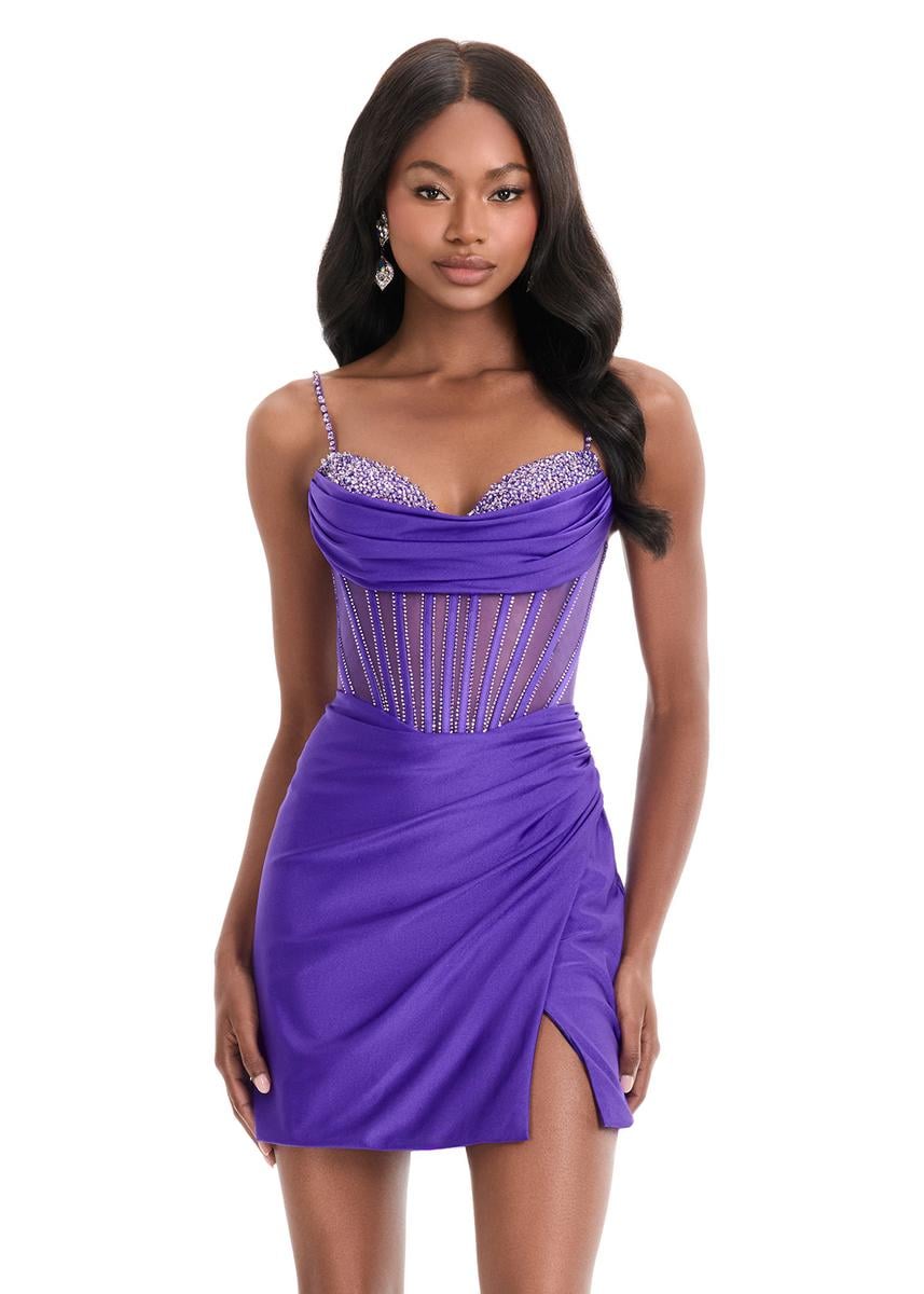 ASHLEYlauren 4864 – Purple