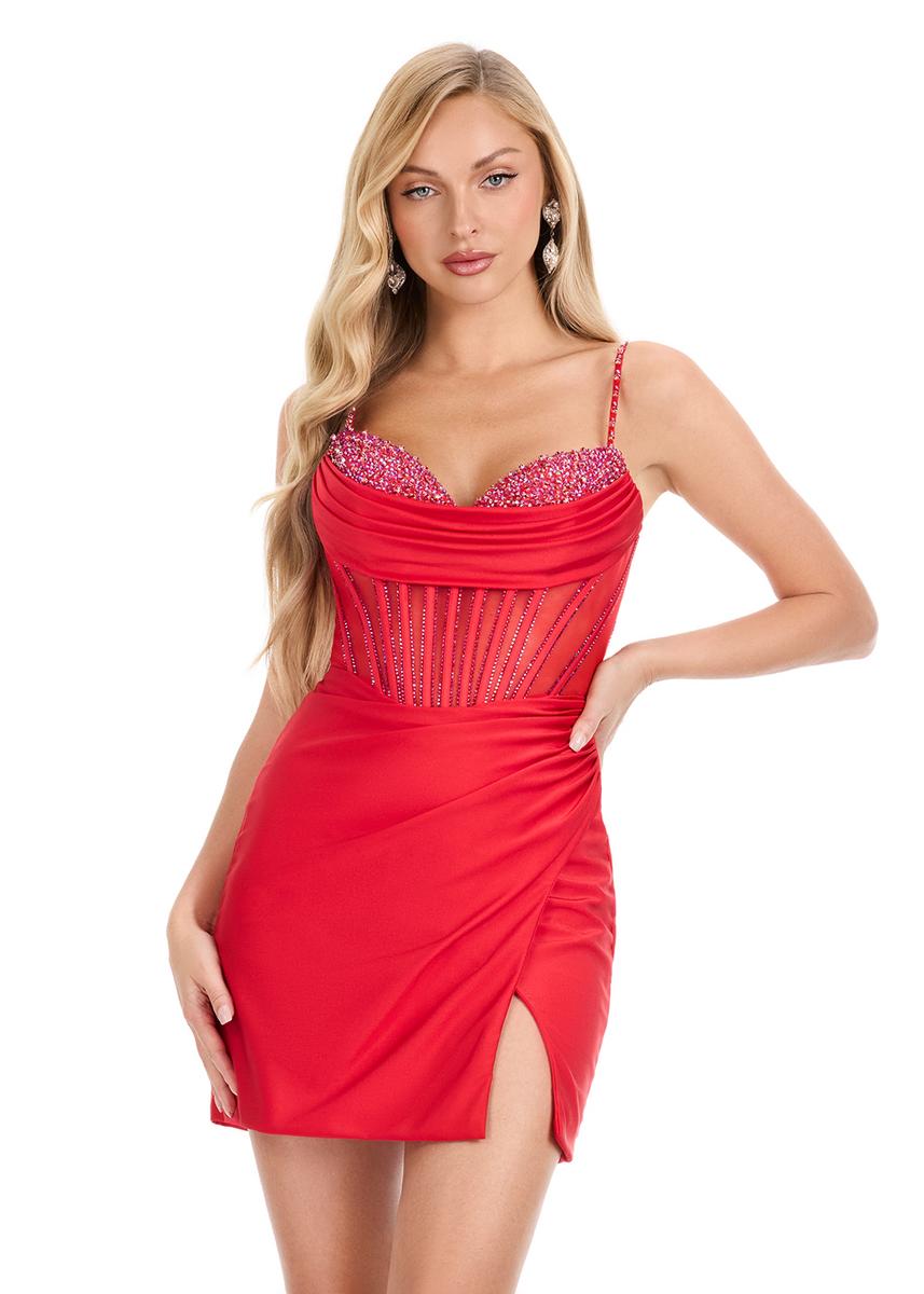 ASHLEYlauren 4864 – Red