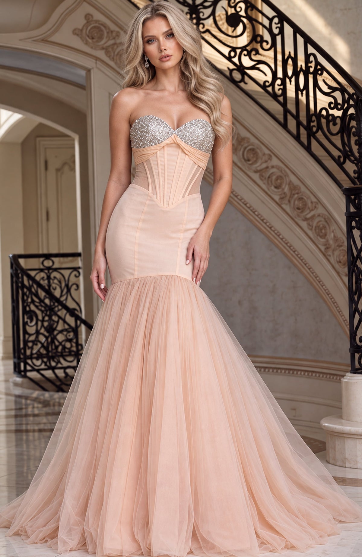 Jovani 48974 in Blush