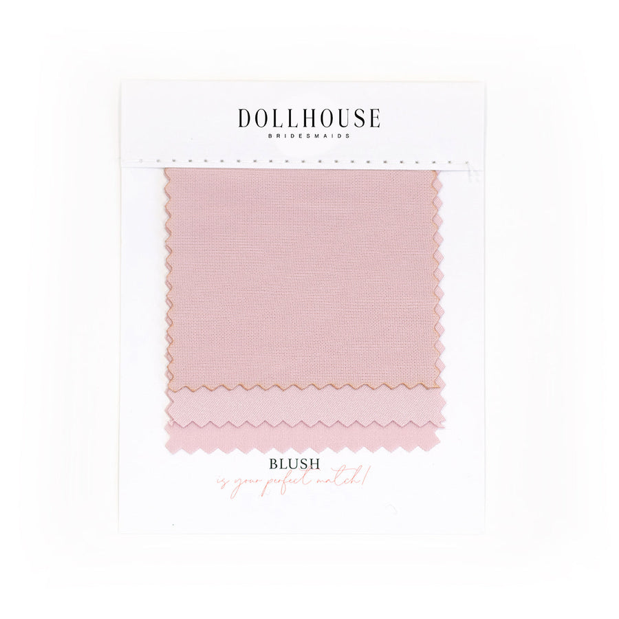 Blush Color Swatch – Doll House Bridesmaids