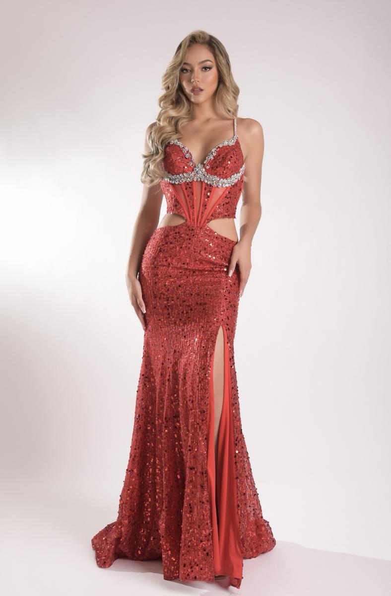 Jasz Couture 7916 – Red