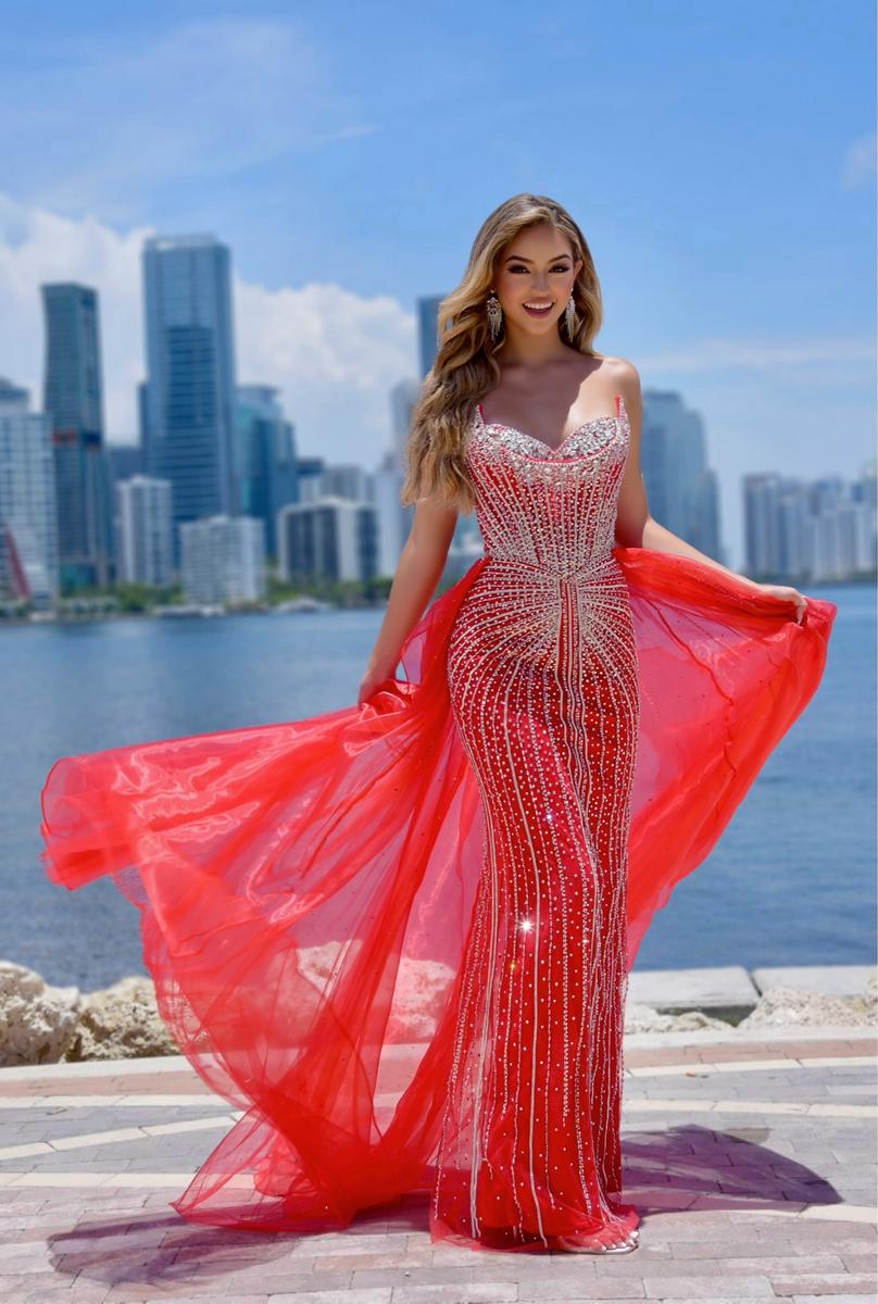 Jasz Couture 7932 – Red
