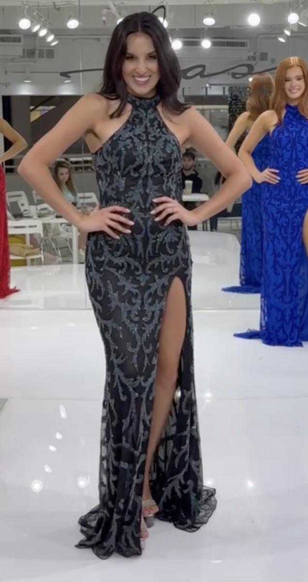 Jasz Couture 7956 – Black/Gunmetal