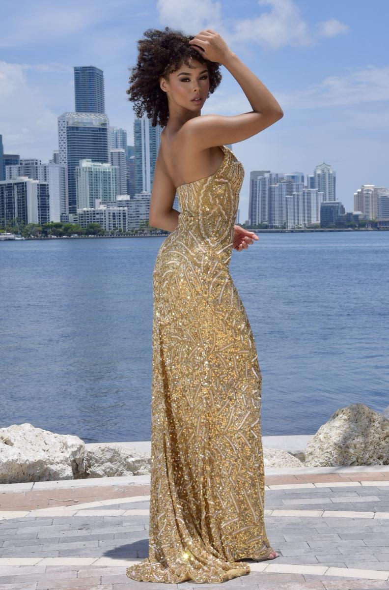 Jasz Couture 7976 – Gold