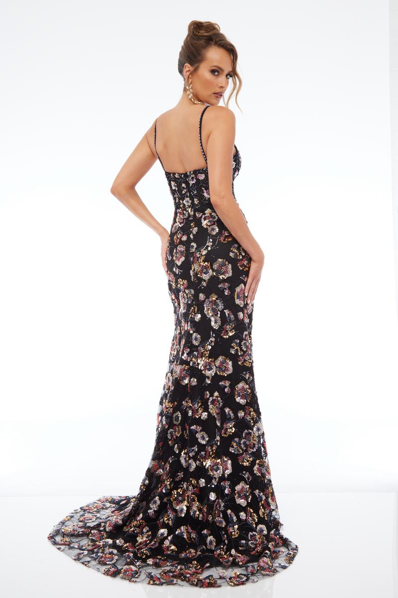 Jasz Couture 7701 – Black/Multi