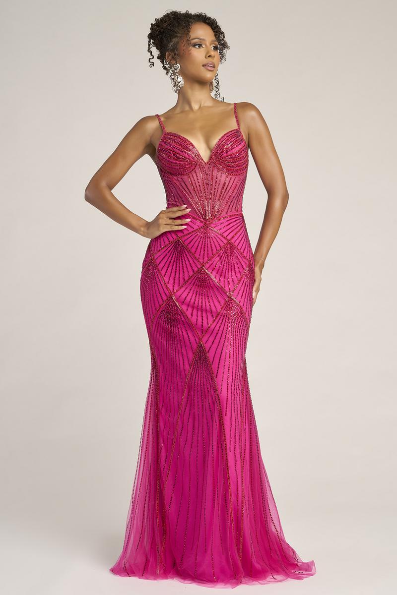 Fuchsia/Red