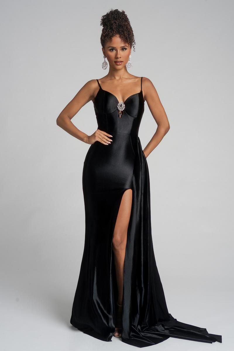 Portia and Scarlett XO037 – Black